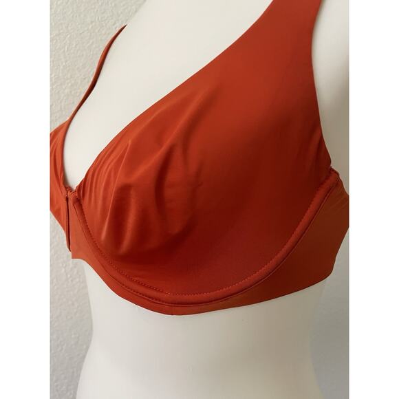 Cuup Lingerie Bra Plunge The Scoop Orange Intimates - Picture 6 of 12